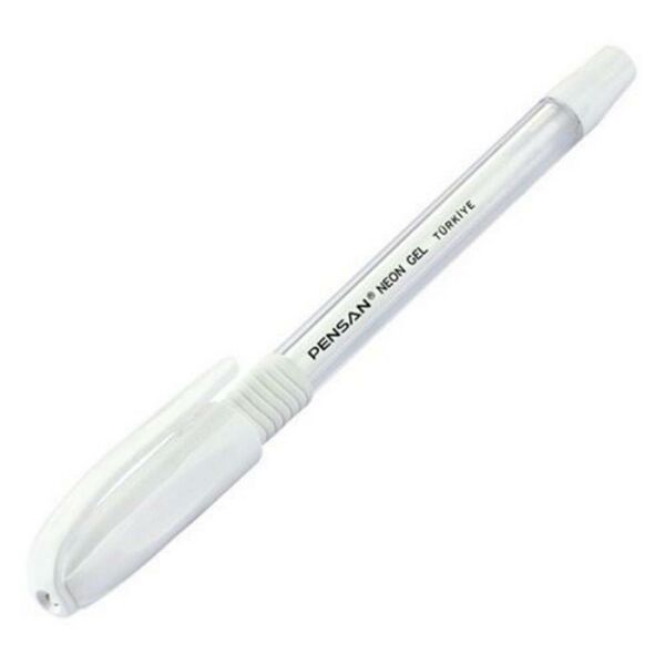 Pensan Jel Kalem Neon 1.0 mm Beyaz 2290