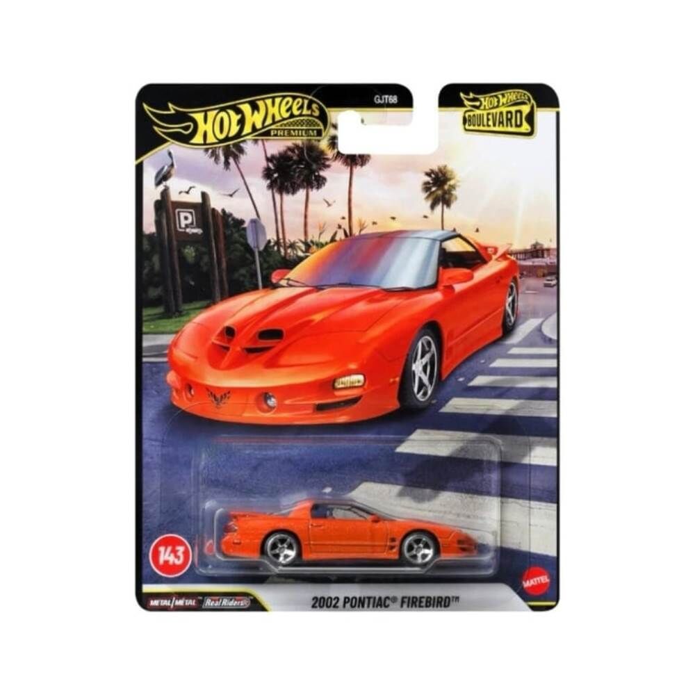Hot Wheels Premium Boulevard 2002 Pontiac Firebird JHW17-GJT68