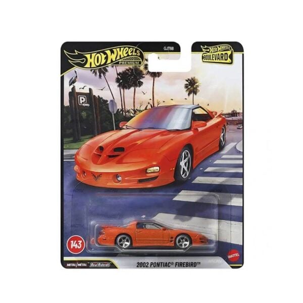 Hot Wheels Premium Boulevard 2002 Pontiac Firebird JHW17-GJT68