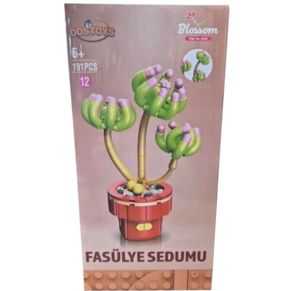 Ocean 113-12 Fasulye Sendromu Saksılı Çiçek Lego