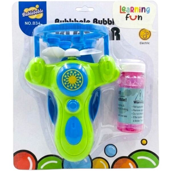 Learning Fun Bubble In Bubble Otomatik Baloncuk Tabancası Yumuşak Pervaneli HBCV-6XEDT0