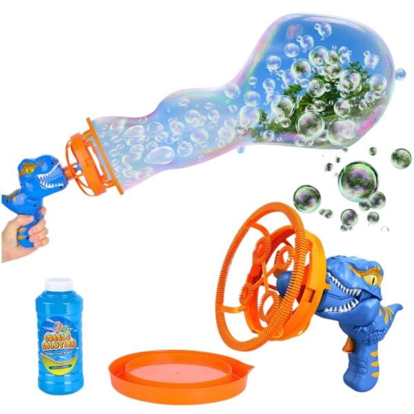 Learning Fun Baloncuk Tabancası Dinozor Mavi