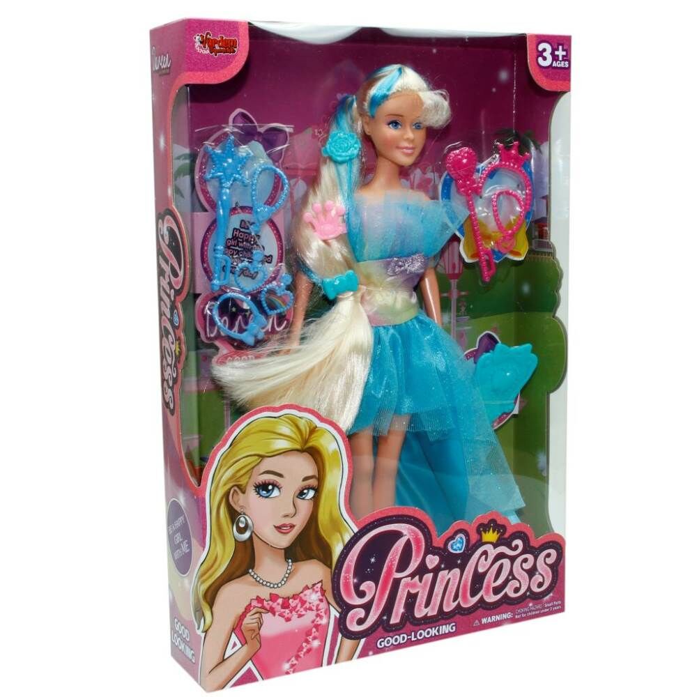 Kutulu 29 cm Aksesuarlı Sihirli Moda Bebek 66766