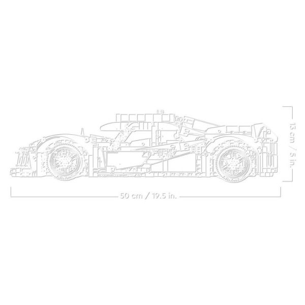 LEGO® Technic PEUGEOT 9X8 24H Le Mans Hybrid Hypercar 42156