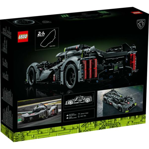 LEGO® Technic PEUGEOT 9X8 24H Le Mans Hybrid Hypercar 42156