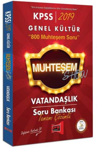 Yargı Kpss 2019 gk Vatandaşlık Soru Bankası 800 Mu