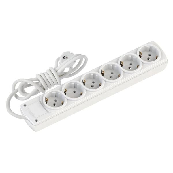 Mutlusan Rı-Tech 6lı 1,5mt  Şok Korum Usb+Type-c Anahtar Toprak Grup Priz (3X1.5-1.5mt) Çocuk Korum