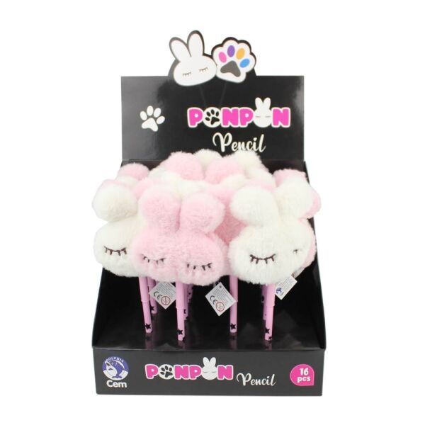 Dolphin Yumurtlayan Kurşun Kalem Peluş Başlıklı POP-9114