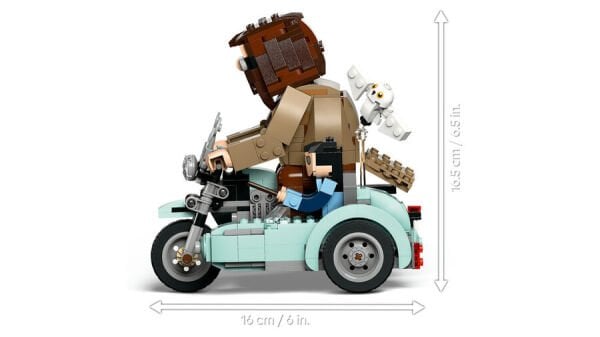 LEGO® Harry Potter Hagrid ve Harry'nin Motosiklet Yolculuğu 76443
