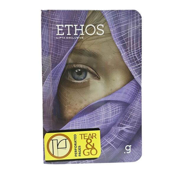 Ethos 9x14 80 Yaprak Çizgisiz Sert Kapak Not Defteri 7358
