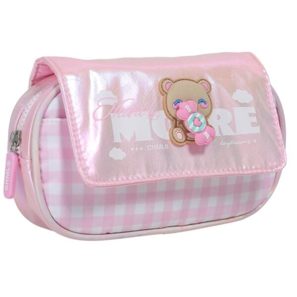 Chimola CHM-KC0032 Vichy Girls Açık Pembe Kalem Çantası