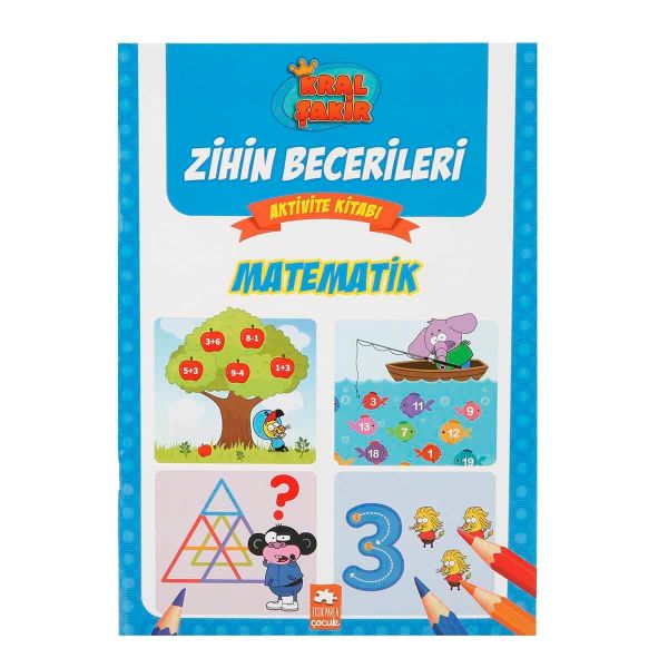 Kral Şakir Zihin Becerileri Aktivite Kitabı Matematik
