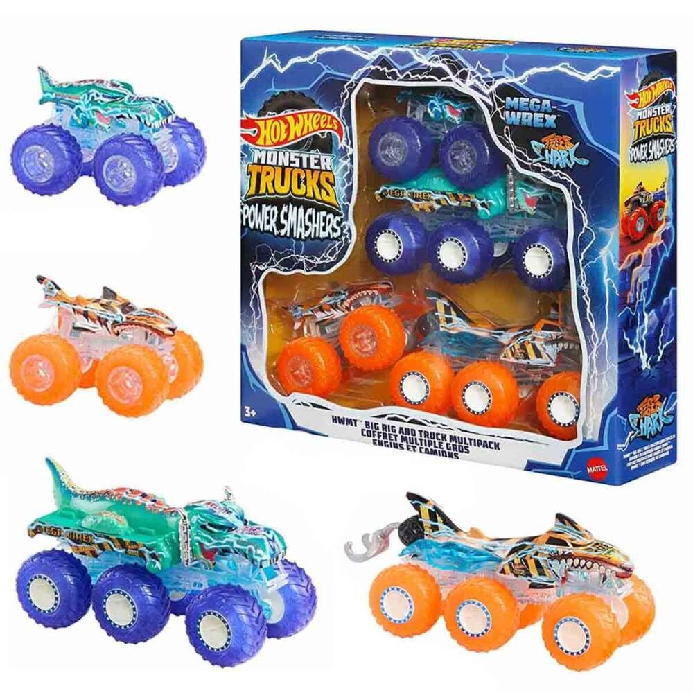 Hot Wheels Monster Trucks Power Smashers Çoklu Paket HYJ29