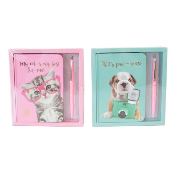 Studio Pets Kutulu Defter + Jel Kalem PT-7788