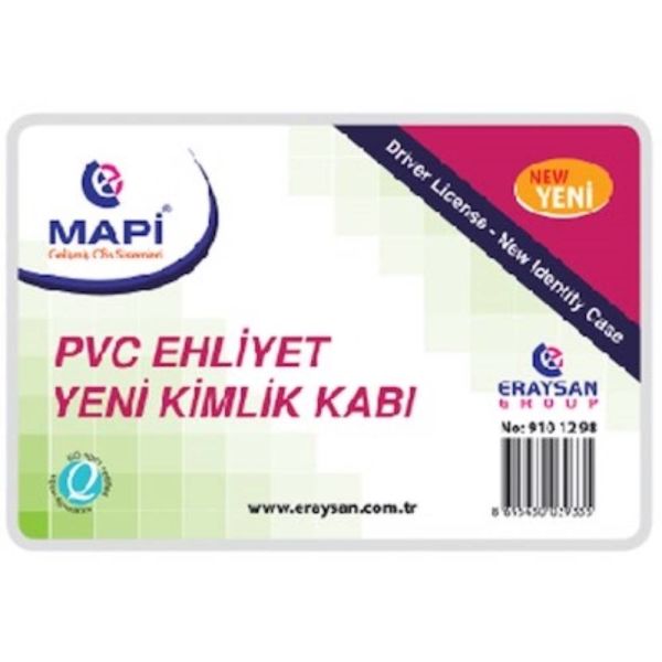 Mapi Ehliyet Kabı Pvc 100Lü 910 12 95