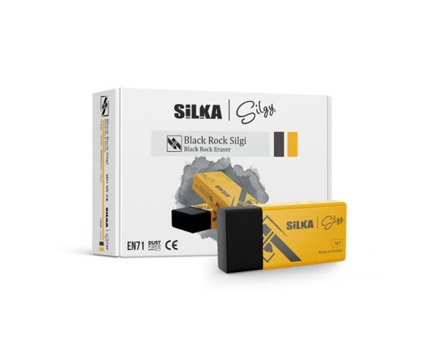 Silka Black Rock Orta Siyah Silgi SG5/24