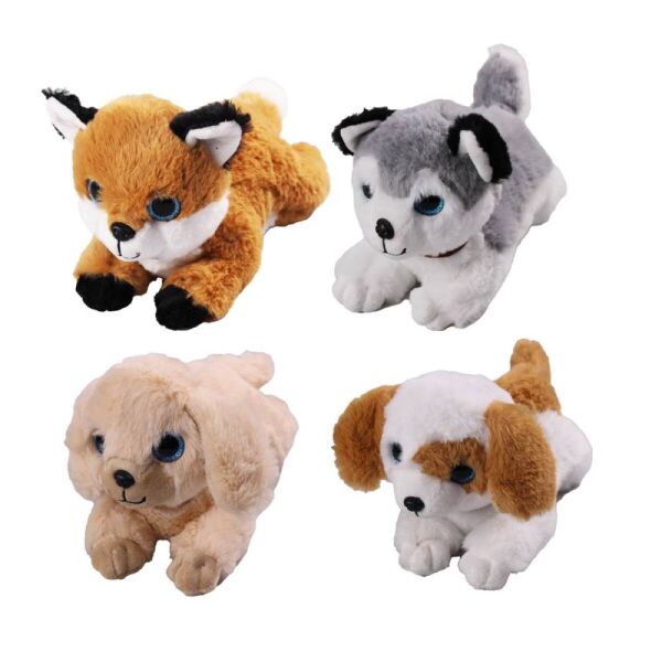 Sesli 25 cm Peluş Yatan Köpek 2309032