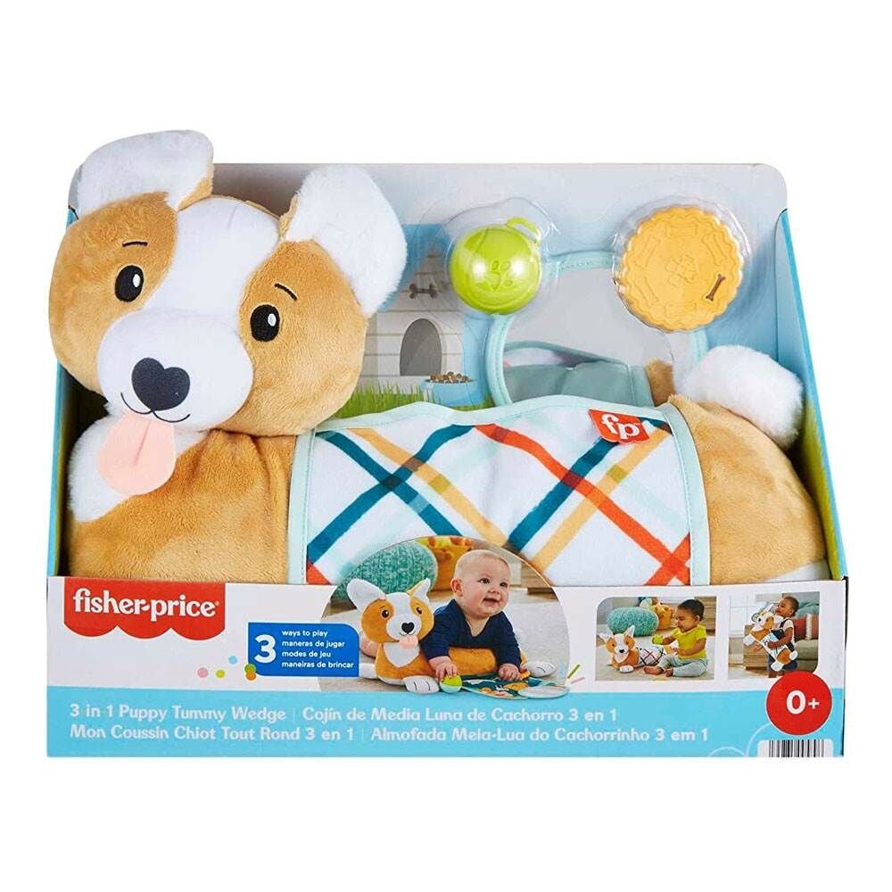 Fisher Price 3'ü 1 Arada Köpekçik Uzanma Yastığı HJW10