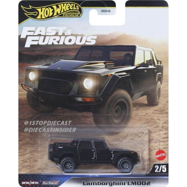 Hot Wheels Fast and Furious Premium Lamborghini LM002 JBL86