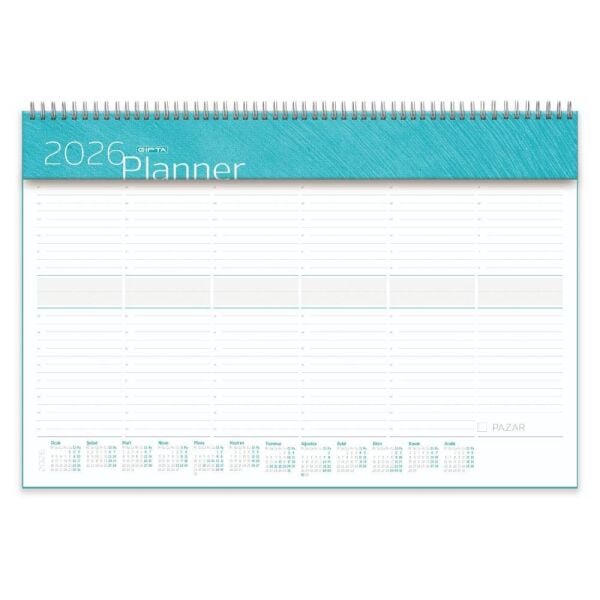 Gıpta Masa Planlayıcı 40x28