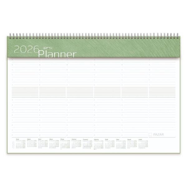 Gıpta Masa Planlayıcı 40x28