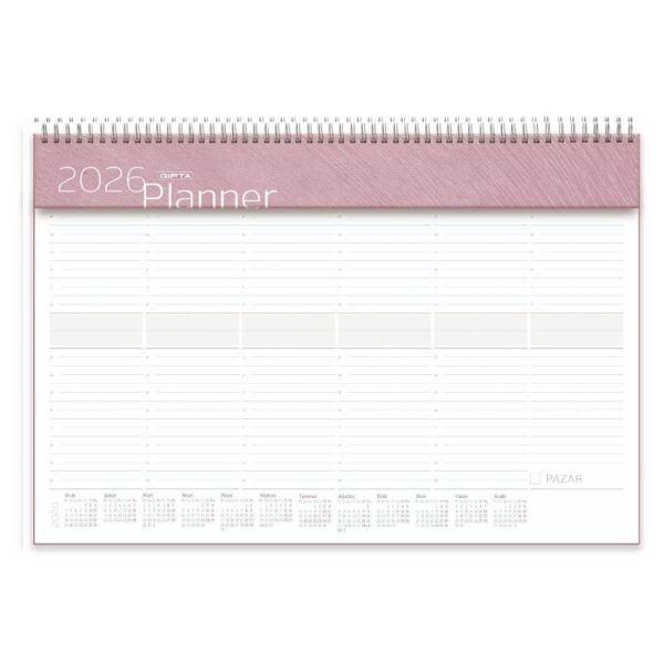 Gıpta Masa Planlayıcı 40x28