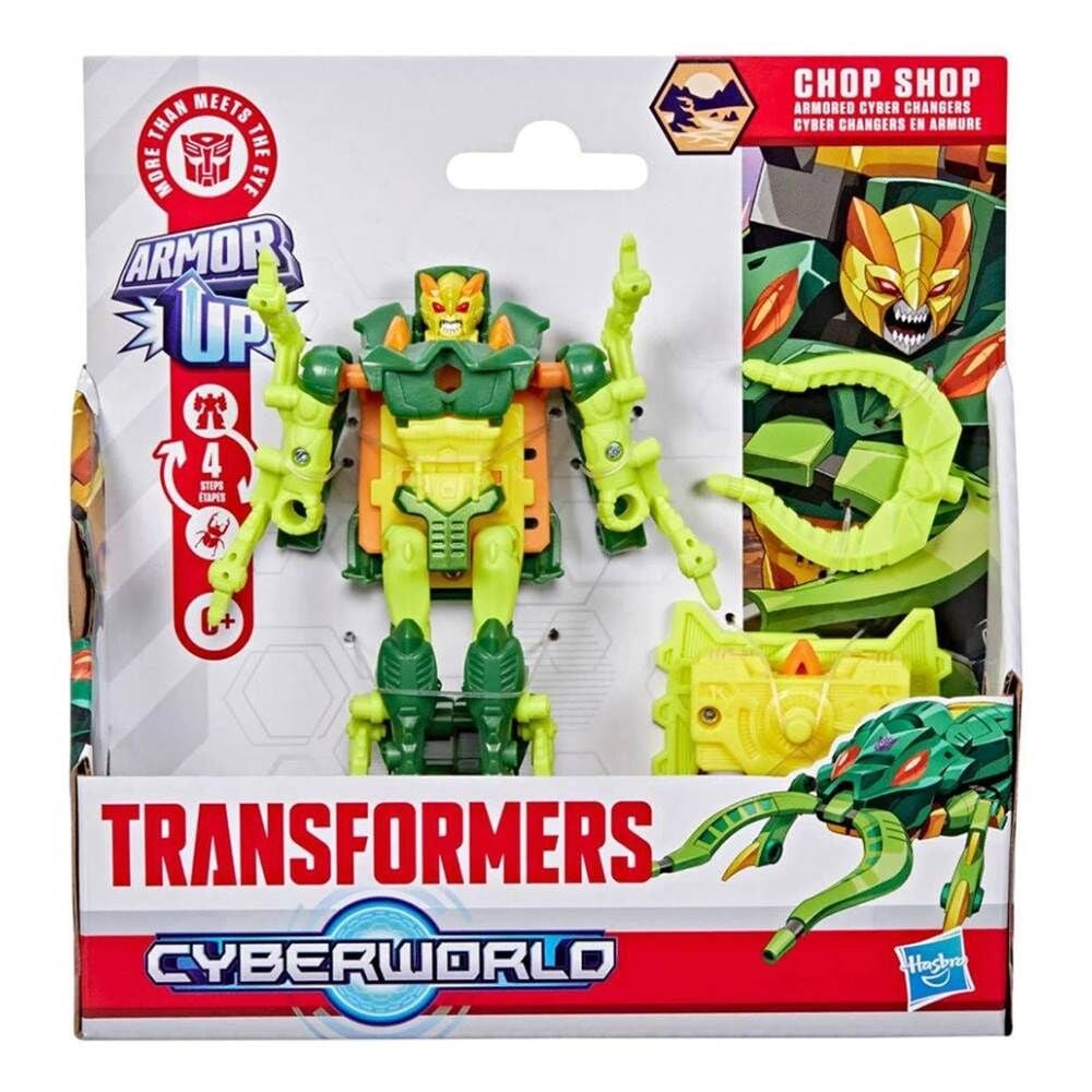 Transformers Cyberworld Armor Up Chop Shop G1053