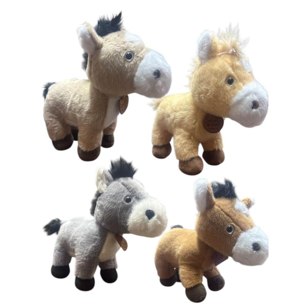 Sesli 25 cm Peluş At 2505029