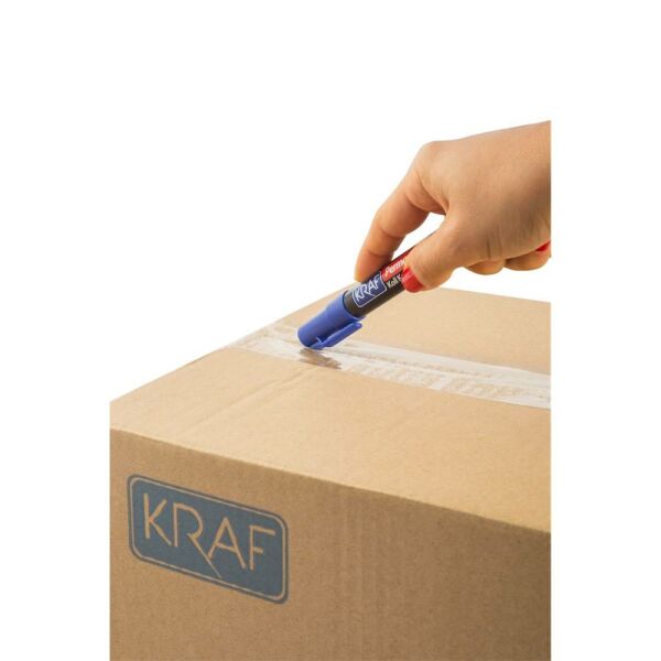 Kraf Permanent Markör Kesik Uc 230 Mavi