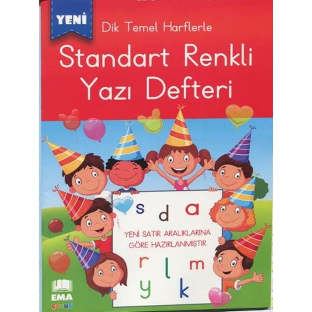 Ema 17x24 Kılavuz Dik Çizgili Yazı Defteri Eski