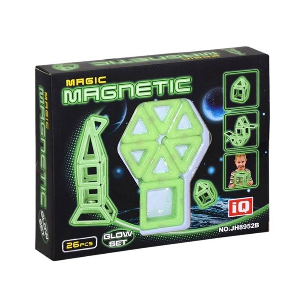Sihirli Parlayan Manyetik Lego 26 Parça 8952B