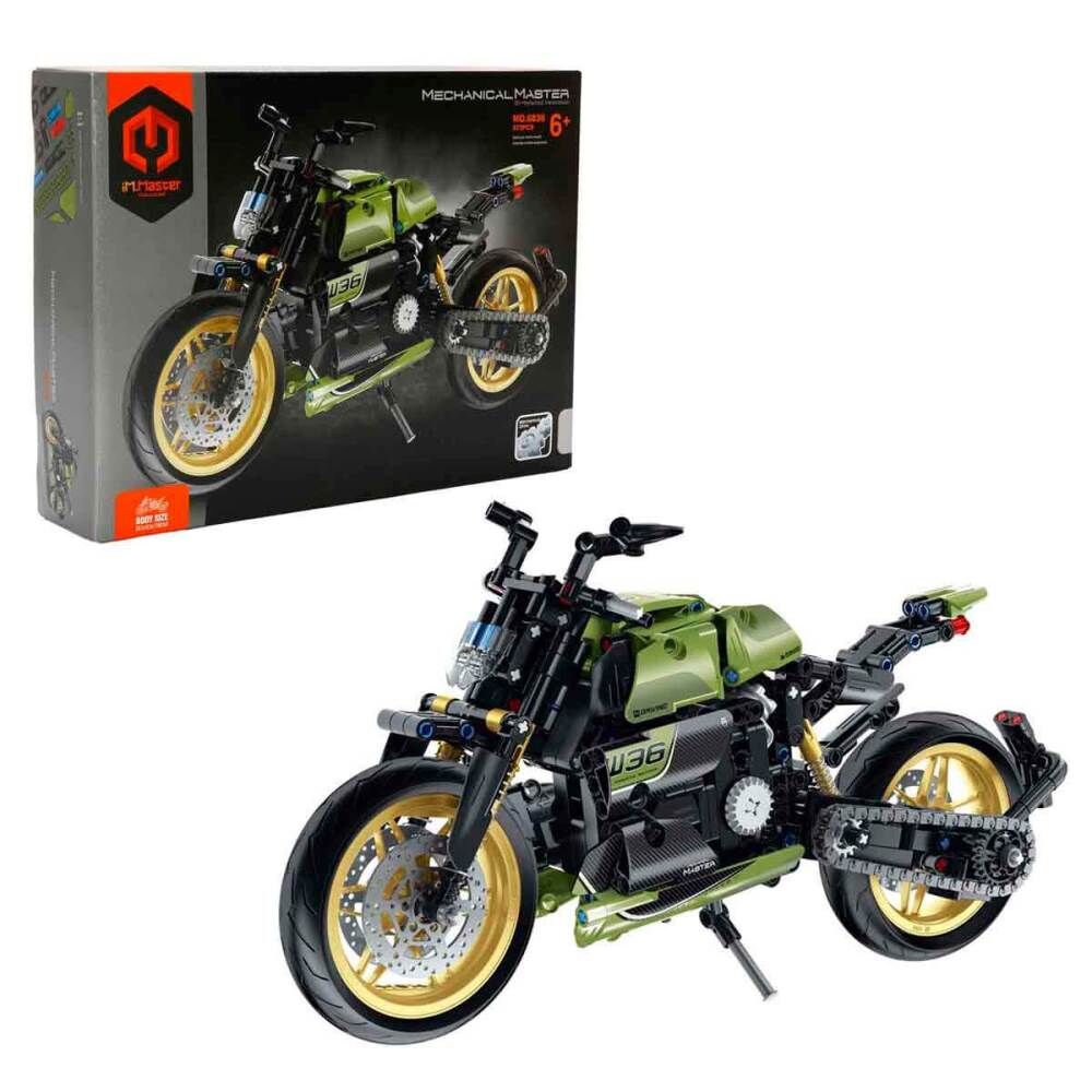 iM. Master Yeşil Motosiklet 572 Parça 6836