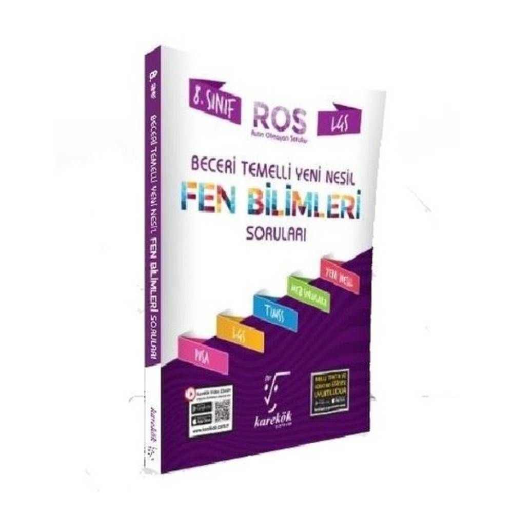 Karekök 8.Sınıf Beceri Temelli Fen Bilimleri Soru Bankası