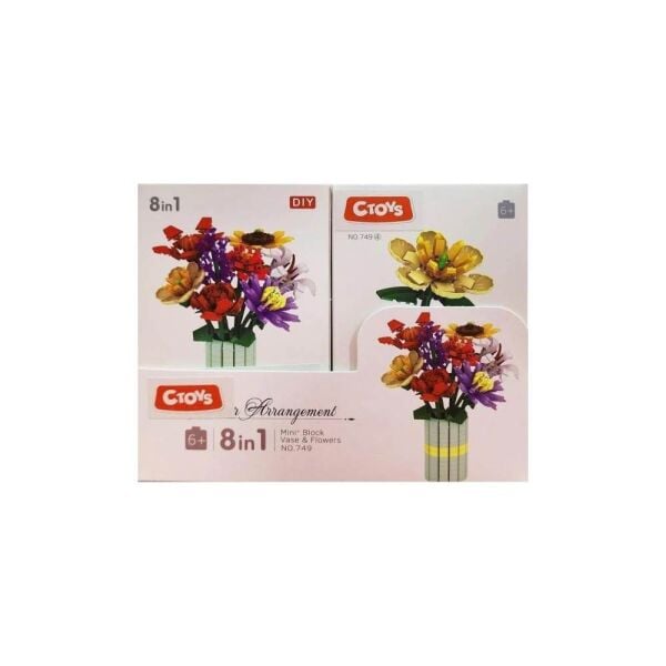 Mini Blok Flower 749