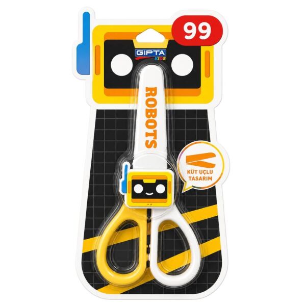 Robots K7247 Figürlü Korumalı Öğrenci Makası