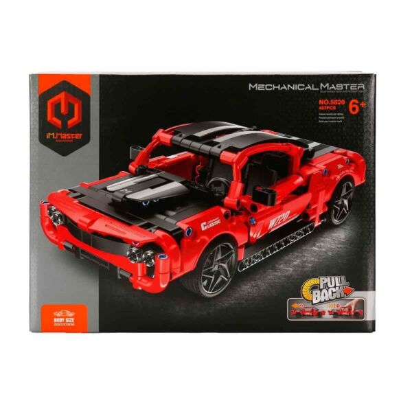 iM. Master Kırmızı Süper Araba 457 Parça 5820