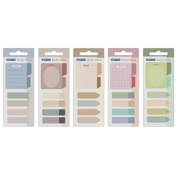 Sticky Notes K0116 Yapışkanlı Not Seti