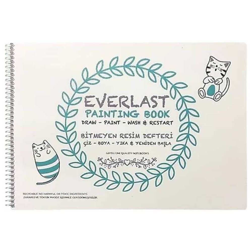Everplast 25x35 4 Yaprak Spiralli Bitmeyen Resim Defteri 6184