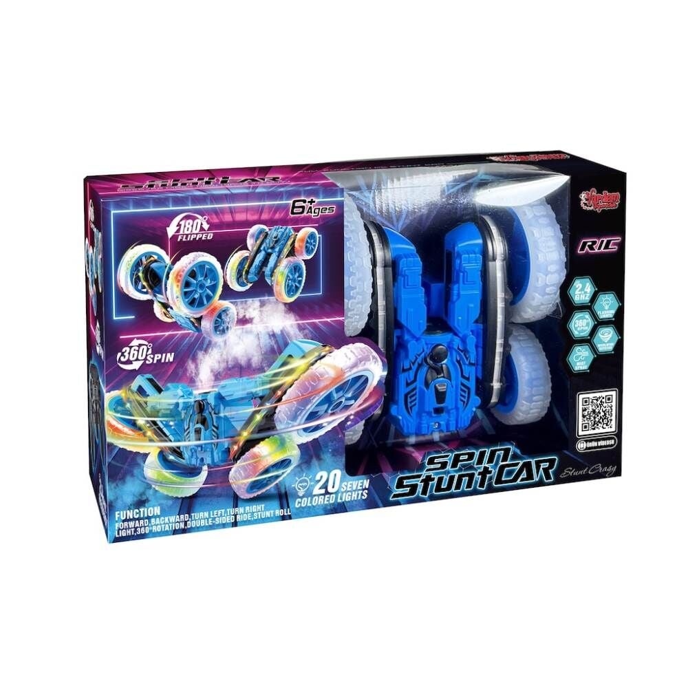 Uzaktan Kumandalı Full Fonksiyon Şarjlı Işıklı Buharlı Spin 360 Stunt Araba