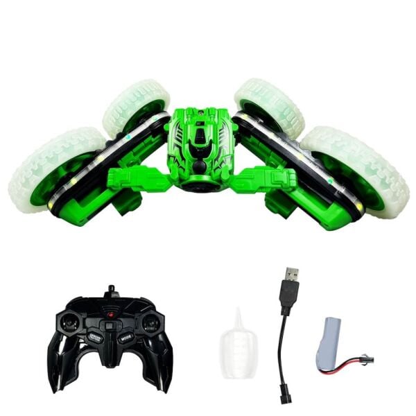 Uzaktan Kumandalı Full Fonksiyon Şarjlı Işıklı Buharlı Spin 360 Stunt Araba