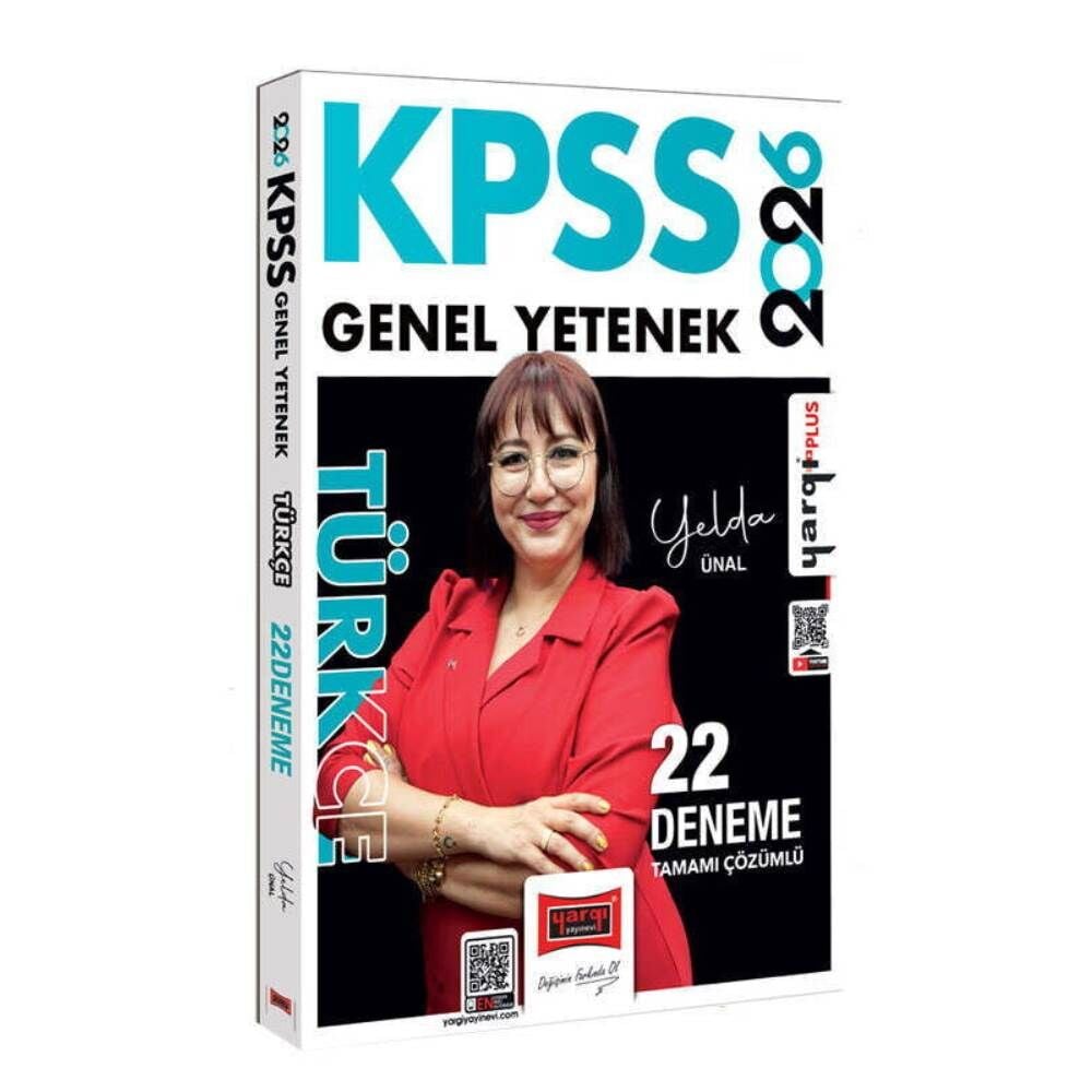 Yargı 2026 KPSS GY Tamamı Çözümlü Türkçe 22 Deneme