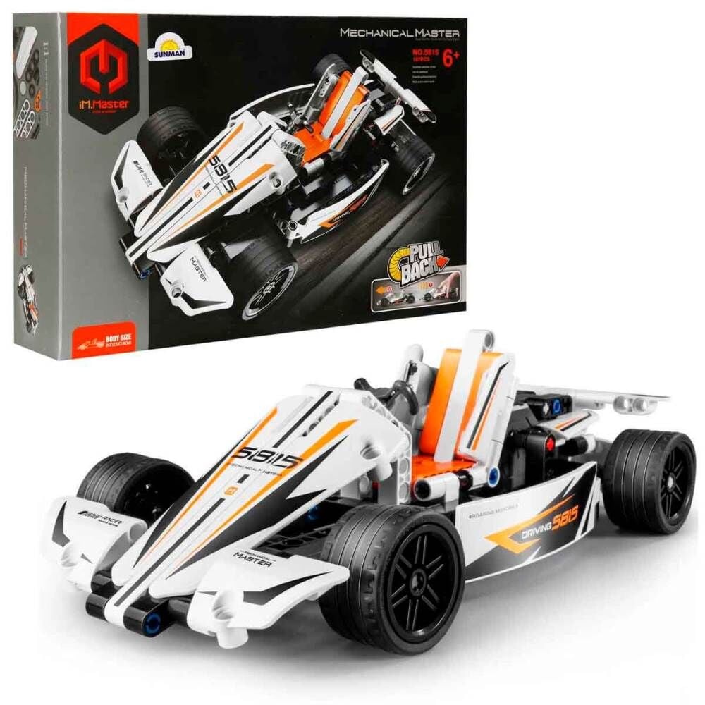 iM. Master Beyaz Yarış Arabası 187 Parça 5815