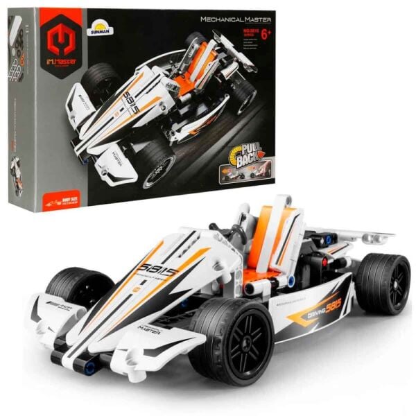 iM. Master Beyaz Yarış Arabası 187 Parça 5815