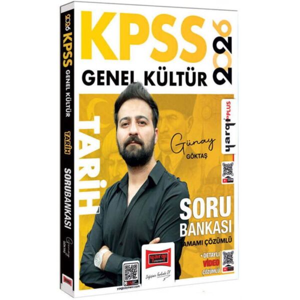 Yargı 2026 KPSS GK Tamamı Çözümlü Tarih Soru Bankası