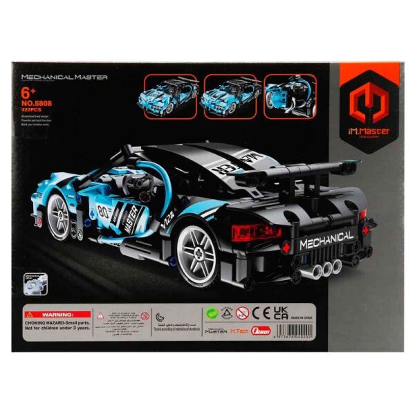iM. Master Mavi Süper Araba 422 Parça 5808