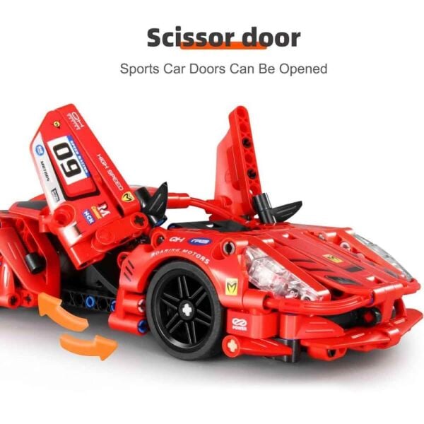 iM. Master Kırmızı Süper Araba 437 Parça 5809