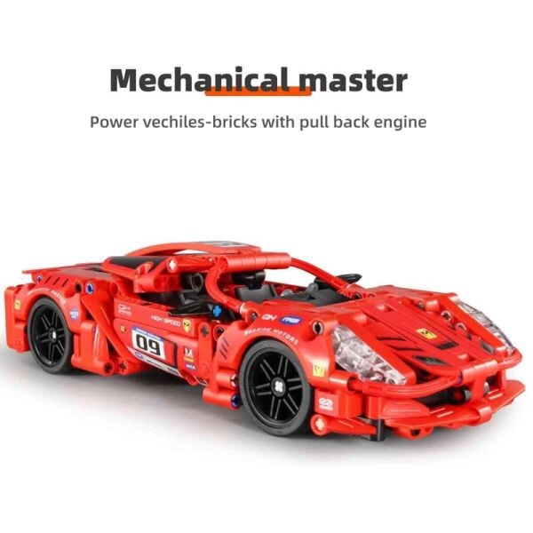 iM. Master Kırmızı Süper Araba 437 Parça 5809