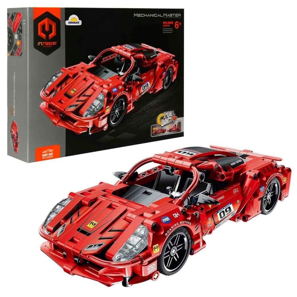 iM. Master Kırmızı Süper Araba 437 Parça 5809
