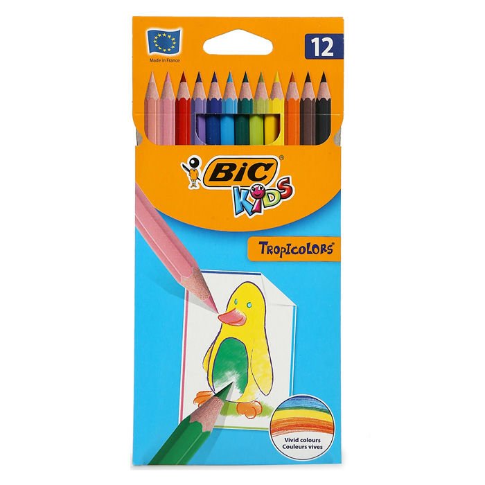 Bic Tropicolors Kuru Boya 12 Renk 8325669