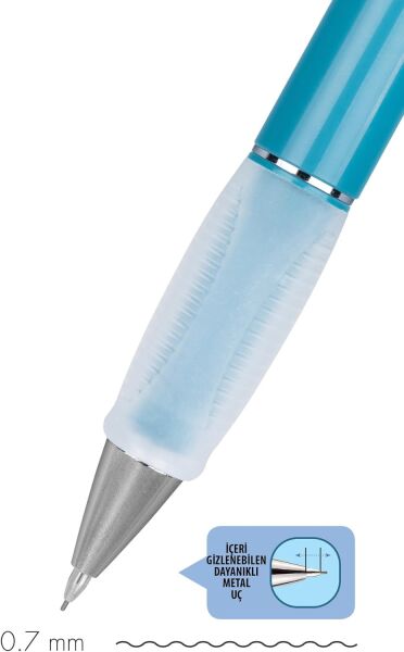 Serve Deep Versatil Kalem 05 mm Toprak Okyanus Mavisi